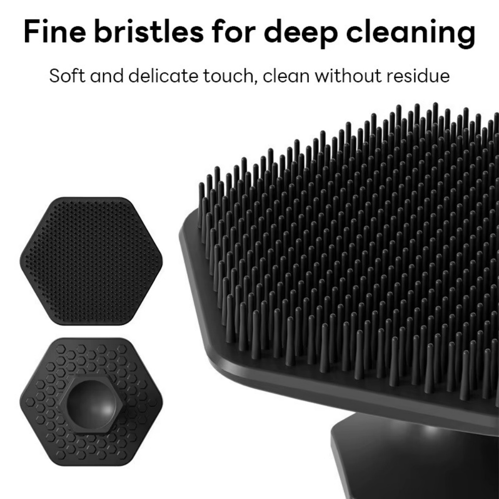 Silicone Facial Cleaning Brush - Silicone Face Scrubber Electric ulasan dan harga