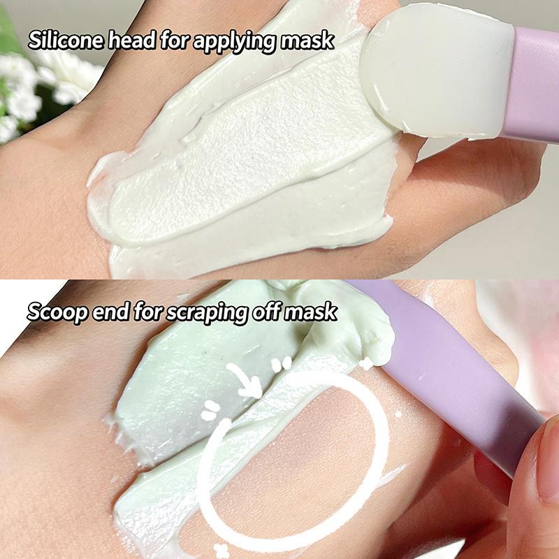 【M】1/2/3Pcs Dual Ended Silicon - Silicone Face Scrubber Electric ulasan dan harga