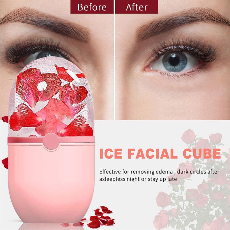 Silicone Ice Cube Face Roller  - Face Ice Roller Puffiness ulasan dan harga