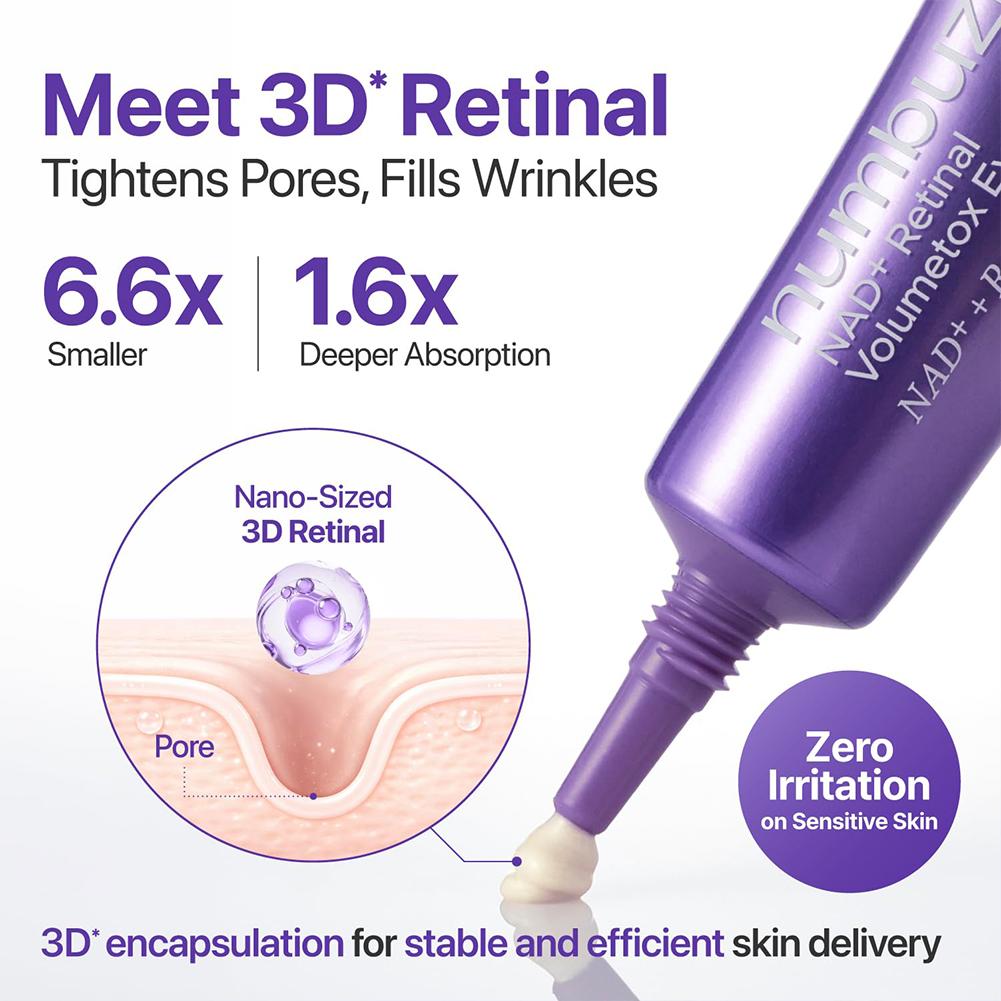 NAD+ Retinol 3 Piece Eye Treat - Retinol Anti Wrinkle Cream ulasan dan harga