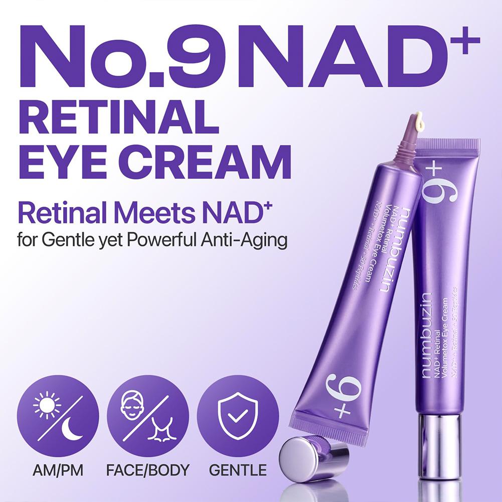 NAD+ Retinol 3 Piece Eye Treat - Retinol Anti Wrinkle Cream ulasan dan harga