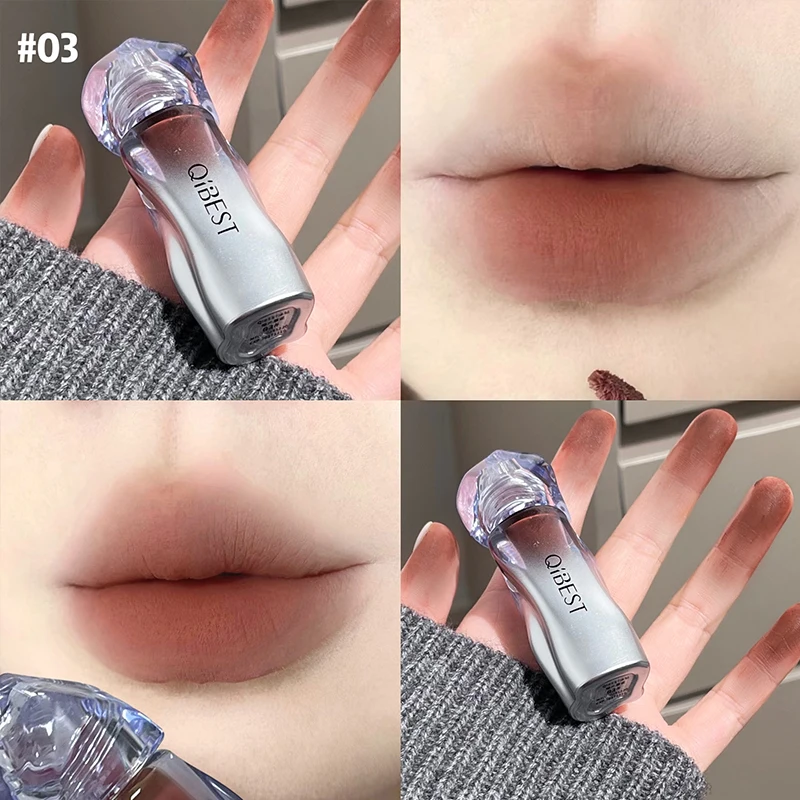 QIBEST Matte Velvet Liquid Lip - Matte Velvet Lip Tint Long Lasting ulasan dan harga