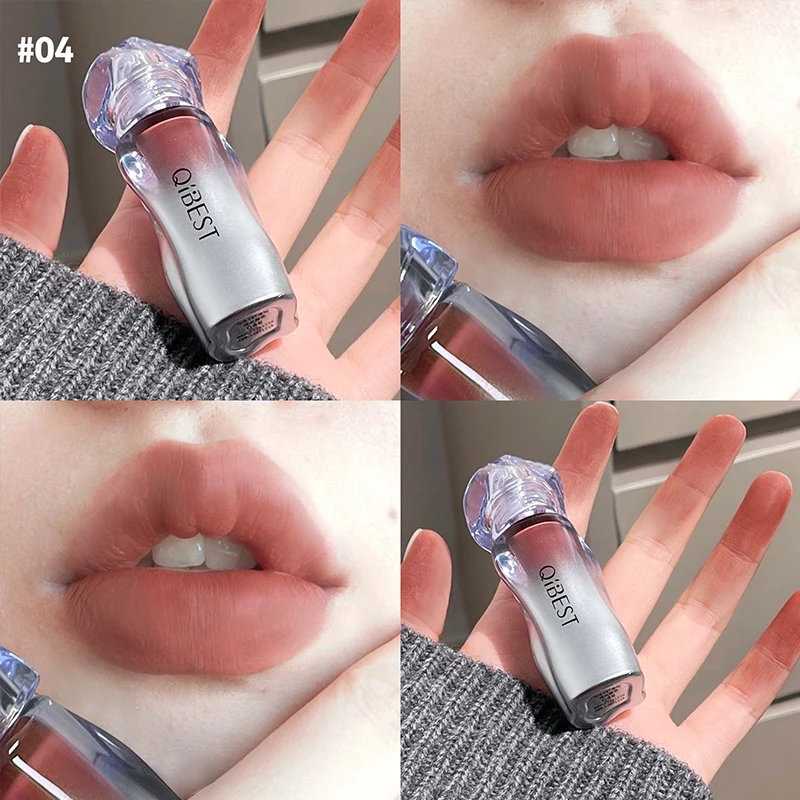 QIBEST Matte Velvet Liquid Lip - Matte Velvet Lip Tint Long Lasting ulasan dan harga