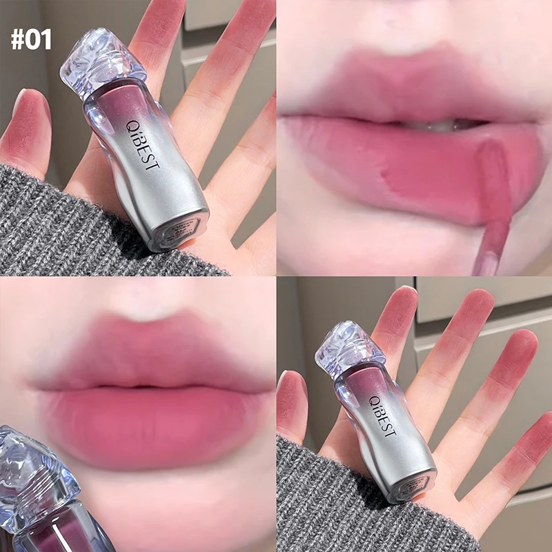 QIBEST Matte Velvet Liquid Lip - Matte Velvet Lip Tint Long Lasting ulasan dan harga